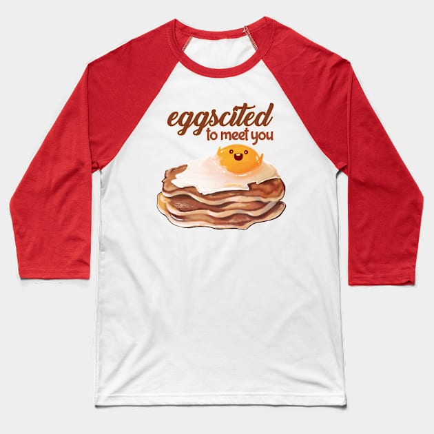 Easter Egg in Love Baseball T-Shirt by Mamory-food